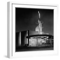 Power Distribution Building at the 1939 World's Fair-null-Framed Photographic Print