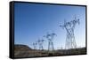 Power Lines, Ground Coulee Dam, Washington-Paul Souders-Framed Stretched Canvas