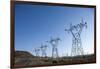Power Lines, Ground Coulee Dam, Washington-Paul Souders-Framed Premium Photographic Print