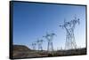Power Lines, Ground Coulee Dam, Washington-Paul Souders-Framed Stretched Canvas