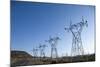 Power Lines, Ground Coulee Dam, Washington-Paul Souders-Mounted Photographic Print