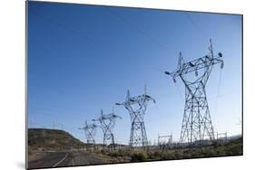 Power Lines, Ground Coulee Dam, Washington-Paul Souders-Mounted Photographic Print