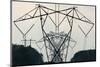 Power Lines, Mount Storm, West Virginia-Paul Souders-Mounted Photographic Print