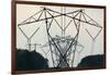 Power Lines, Mount Storm, West Virginia-Paul Souders-Framed Photographic Print