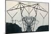 Power Lines, Mount Storm, West Virginia-Paul Souders-Mounted Photographic Print