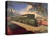 Power' Locomotive, 1945-null-Stretched Canvas