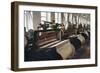 Power Looms Inside the Boott Cotton Mills, Lowell National Historical Park, Massachusetts-null-Framed Giclee Print