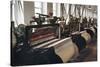 Power Looms Inside the Boott Cotton Mills, Lowell National Historical Park, Massachusetts-null-Stretched Canvas