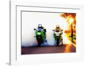 Power: Motorcycles-null-Framed Art Print