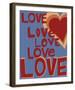 Power Poster - Love-Lottie Fontaine-Framed Giclee Print