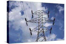 Power Pylon, Stevens Pass, Washington-Paul Souders-Stretched Canvas