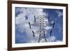 Power Pylon, Stevens Pass, Washington-Paul Souders-Framed Photographic Print