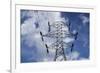 Power Pylon, Stevens Pass, Washington-Paul Souders-Framed Photographic Print