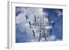 Power Pylon, Stevens Pass, Washington-Paul Souders-Framed Photographic Print