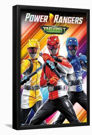 Power Rangers: Beast Morphers - Group-Trends International-Framed Poster