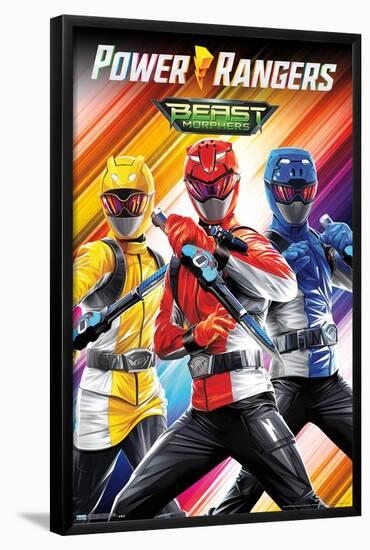 Power Rangers: Beast Morphers - Group-Trends International-Framed Poster