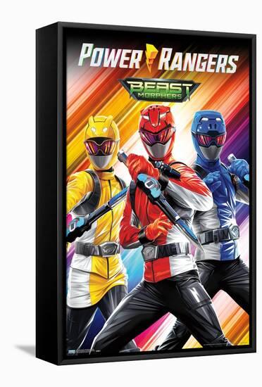 Power Rangers: Beast Morphers - Group-Trends International-Framed Stretched Canvas