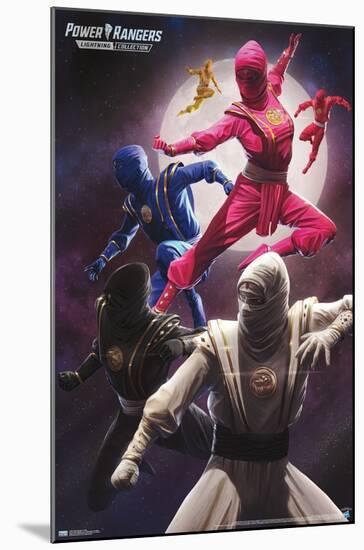 Power Rangers - Ninja-Trends International-Mounted Poster