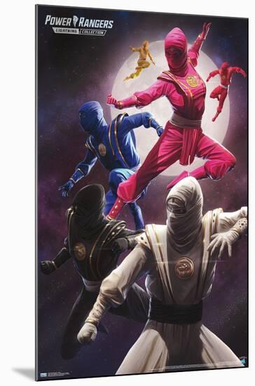 Power Rangers - Ninja-Trends International-Mounted Poster