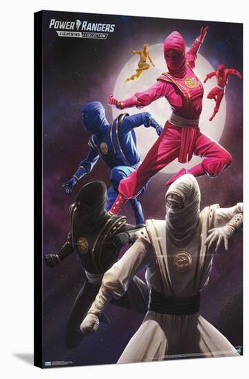 Power Rangers - Ninja-Trends International-Stretched Canvas