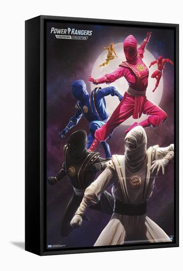 Power Rangers - Ninja-Trends International-Framed Stretched Canvas