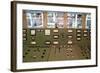 Power Station Controls-Nathan Wright-Framed Photographic Print