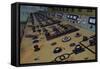 Power Station Controls-Nathan Wright-Framed Stretched Canvas