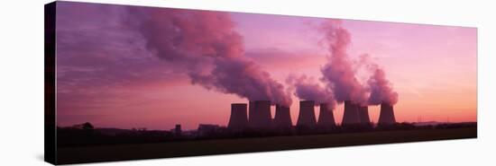 Power Station Cooling Towers-Jeremy Walker-Stretched Canvas