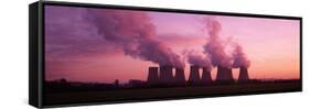 Power Station Cooling Towers-Jeremy Walker-Framed Stretched Canvas