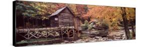 Power Station in a Forest, Glade Creek Grist Mill, Babcock State Park, West Virginia, USA-null-Stretched Canvas