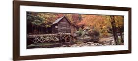 Power Station in a Forest, Glade Creek Grist Mill, Babcock State Park, West Virginia, USA-null-Framed Photographic Print