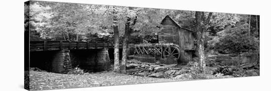 Power Station in a Forest, Glade Creek Grist Mill, Babcock State Park, West Virginia, USA-null-Stretched Canvas