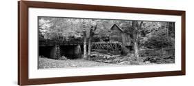 Power Station in a Forest, Glade Creek Grist Mill, Babcock State Park, West Virginia, USA-null-Framed Photographic Print