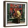 "Power Tool Window Shopping", November 10, 1951-Stevan Dohanos-Framed Giclee Print