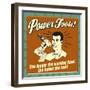 Power Tools! the Longer the Warning Label, the Better the Tool!-Retrospoofs-Framed Premium Giclee Print