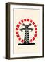 Power Tower-Chinese Government-Framed Art Print