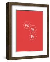 Power-Ali Michael-Framed Giclee Print