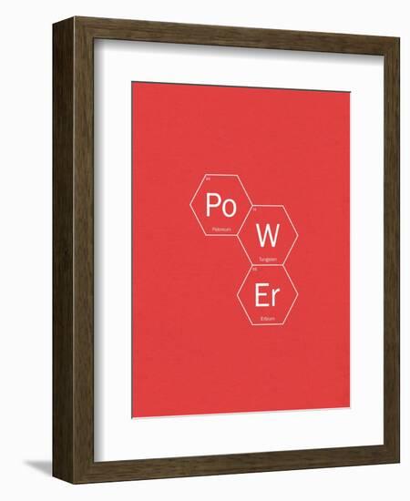 Power-Ali Michael-Framed Giclee Print