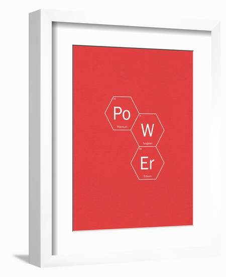 Power-Ali Michael-Framed Giclee Print