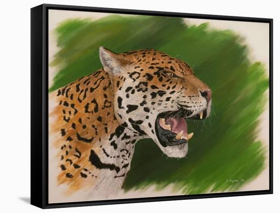 Power-Luis Aguirre-Framed Stretched Canvas