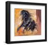 Powerful Arabian Beauty-Joadoor-Framed Art Print