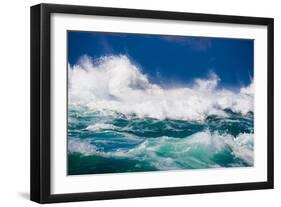 Powerful Ocean Wave-michaeljung-Framed Photographic Print