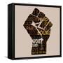 Powerful-Adebowale-Framed Stretched Canvas