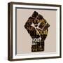 Powerful-Adebowale-Framed Art Print