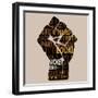 Powerful-Adebowale-Framed Art Print