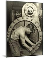 Powerhouse Mechanic, C.1924-Lewis Wickes Hine-Mounted Photographic Print