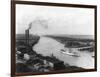 Powerplant on Savannah River-null-Framed Photographic Print