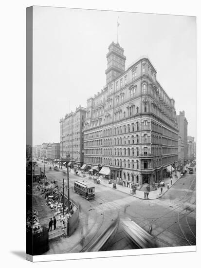 Powers Building, Rochester, N.Y.-null-Stretched Canvas