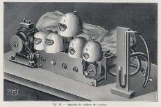 Marage's Machine to Simulate the Sounds and Mouth Shapes Created by Saying the Five Vowels-Poyet-Art Print