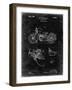 PP10 Black Grunge-Borders Cole-Framed Giclee Print